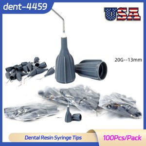 Dental Resin Syringe Tips For Z350 Filtek Flowable Dispensing 20G-13mm
